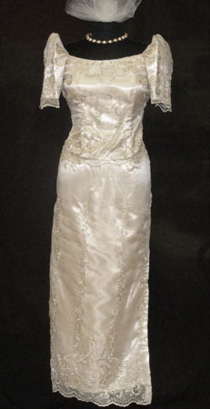 Designer Meztisa Dress with pouch bag